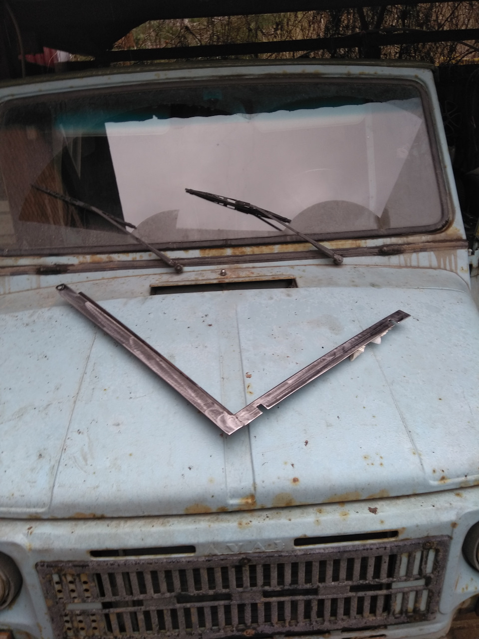 Установка уголков- рамочек дверных проемов — ЛуАЗ 1302, 1 л, 1993 года ...