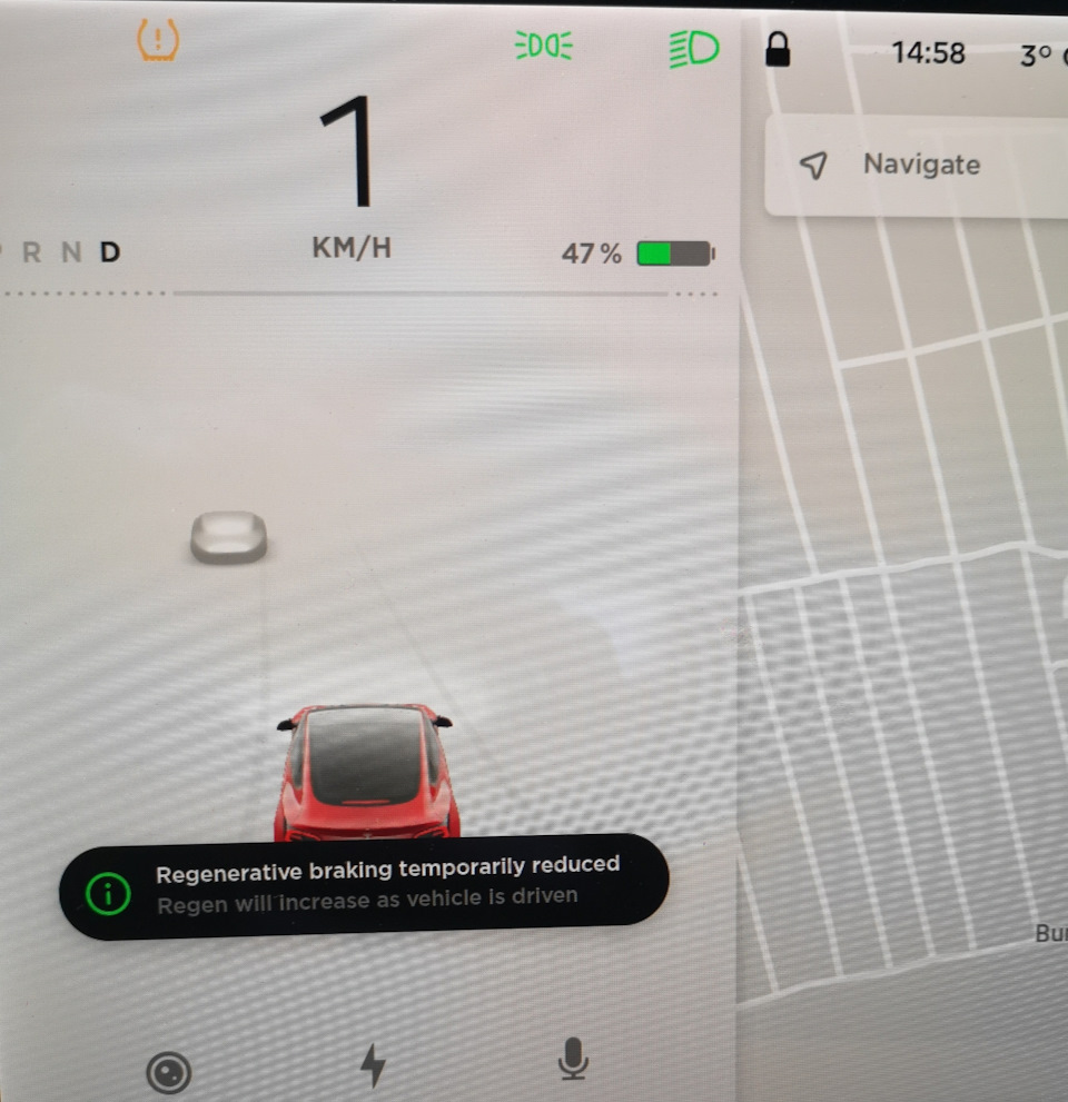 Ограничение рекуперации. Глюк? Фича? Брак? — Tesla Model 3, 2020 года |  наблюдение | DRIVE2