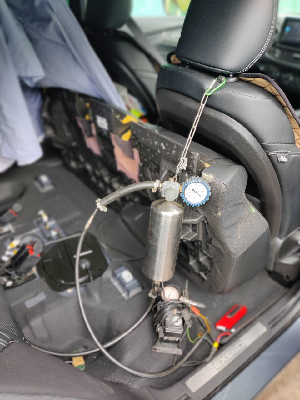 EXEED TXL I промывка топливных форсунок без снятия с двигателя ...