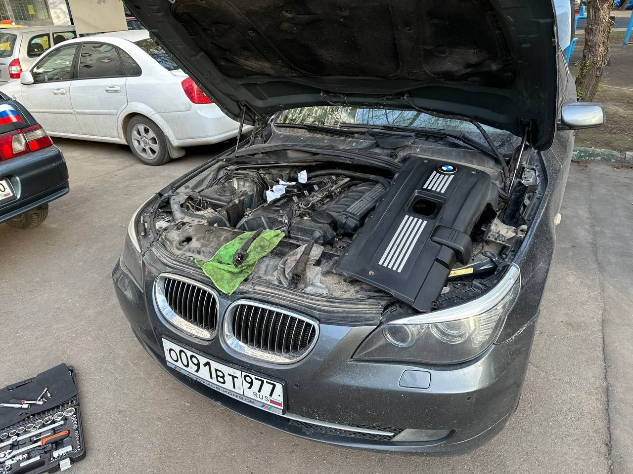 Ошибка 002A82. Как решить проблему VANOS N52? — BMW 5 series (E60), 2,5 ...