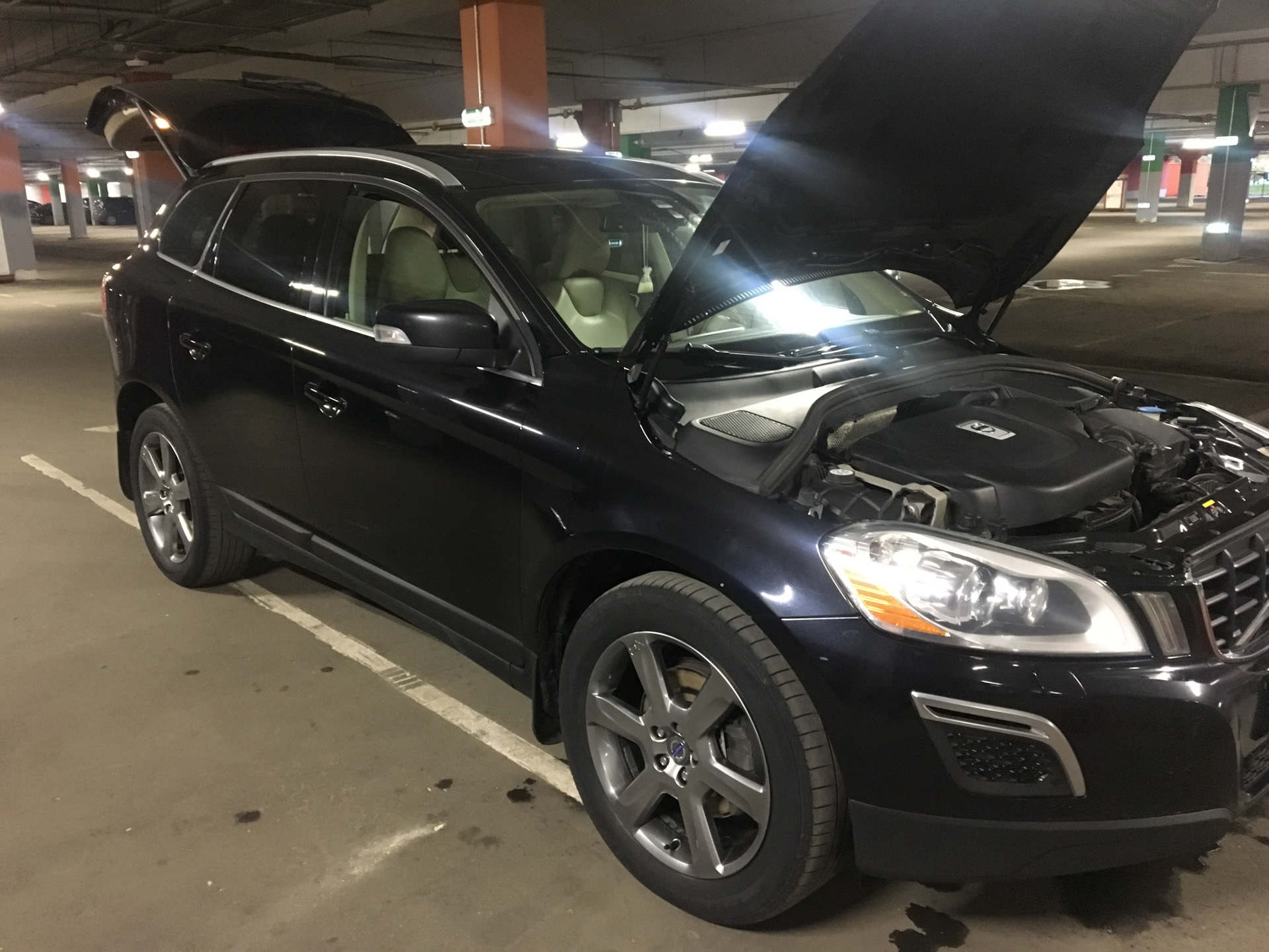 Перед полировкой кузова — Volvo XC60 (1G), 2,4 л, 2012 года | мойка | DRIVE2