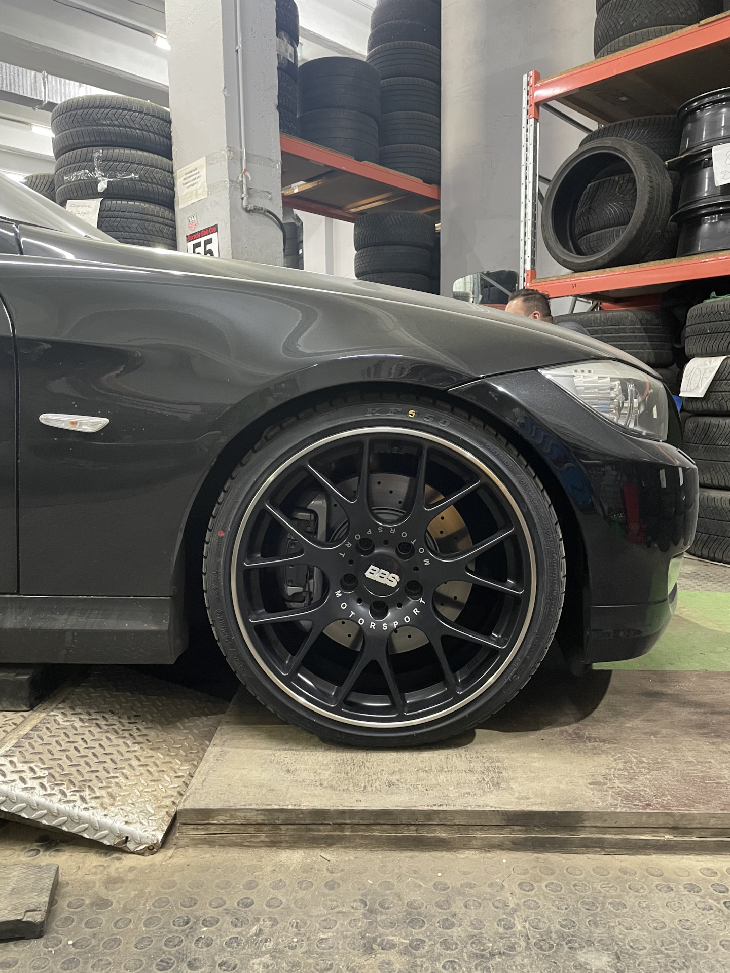 107 первая примерка BBS CH-R — BMW 3 series (E90), 3 л, 2008 года |  колёсные диски | DRIVE2