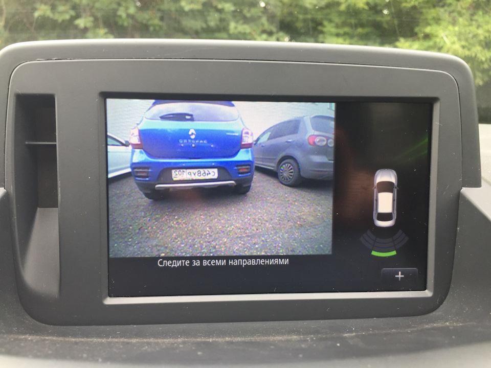 У кого есть электросхема переднего парктроника? — Renault Fluence, 1,6 ...