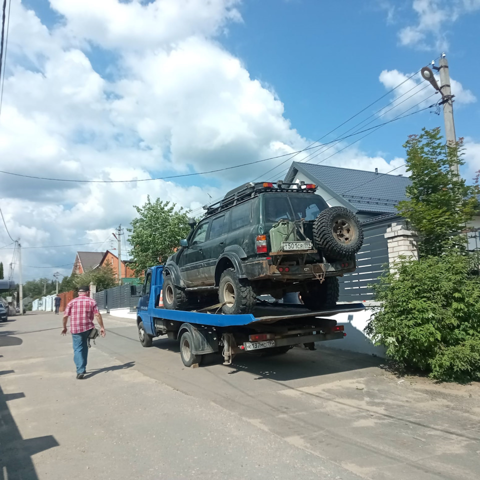 Снова на ходу! — Nissan Patrol GR II (Y61), 6,5 л, 1999 года | визит на  сервис | DRIVE2