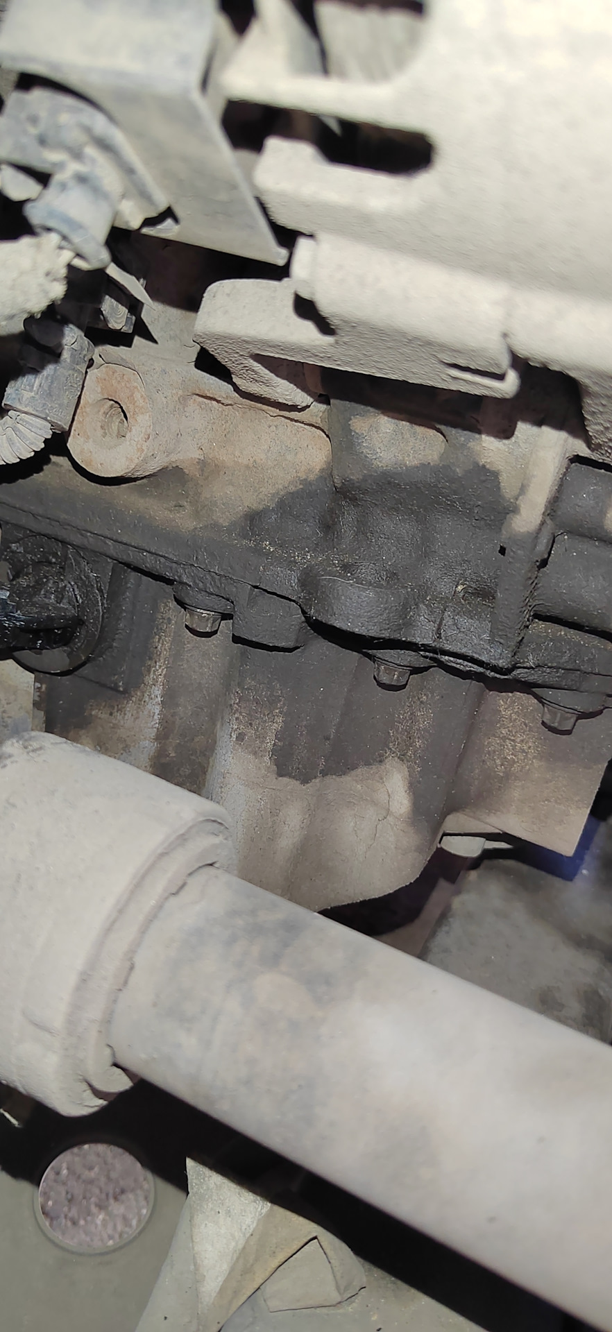 Переклейка поддона, замена прокладки масляного насоса, замена прокладки ...