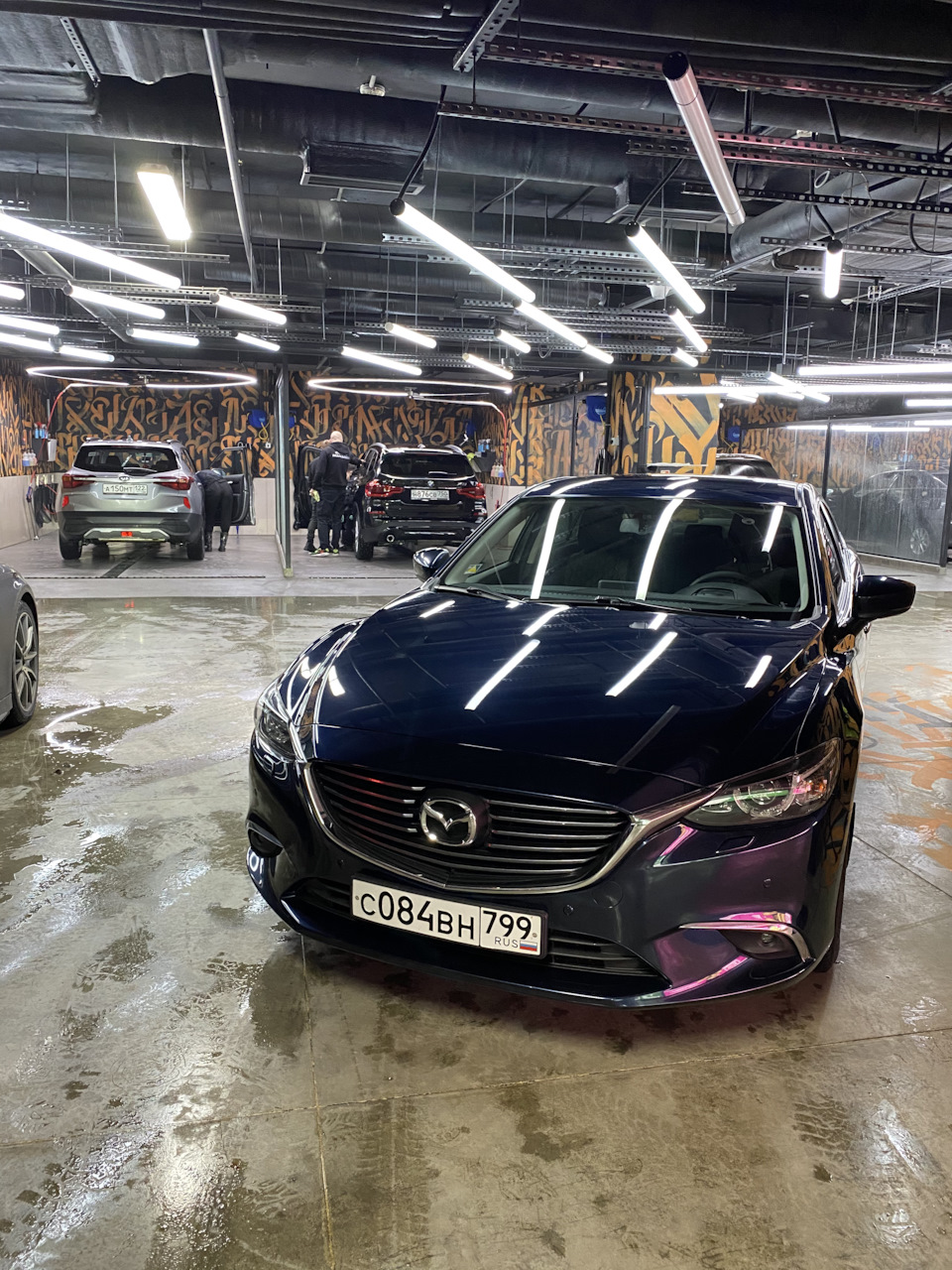 Бесплатный детейлинг-комплекс в Black Star Car Wash — Mazda 6 (3G) GJ, 2,5  л, 2017 года | мойка | DRIVE2