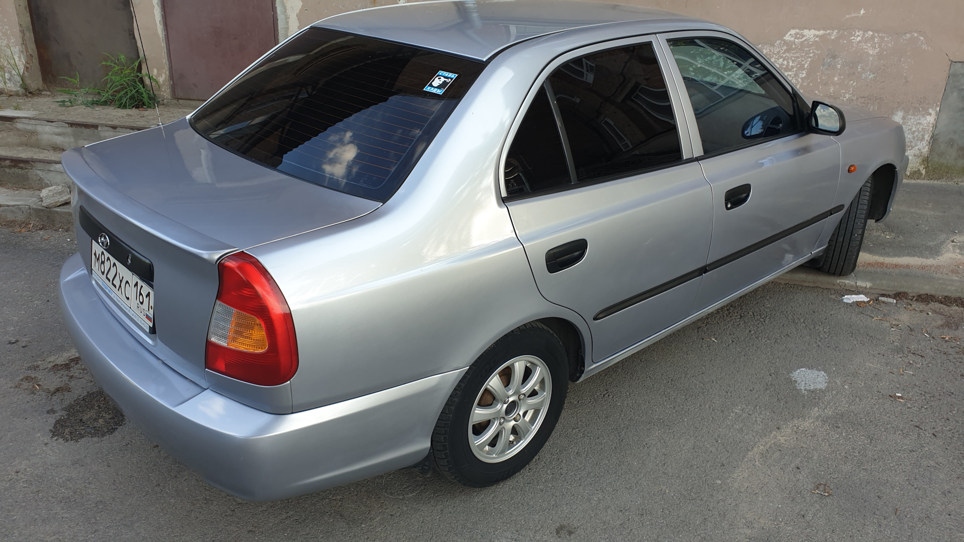 Hyundai Accent (2G) 1.5 бензиновый 2006 | ☢New York TAXI☢ на DRIVE2