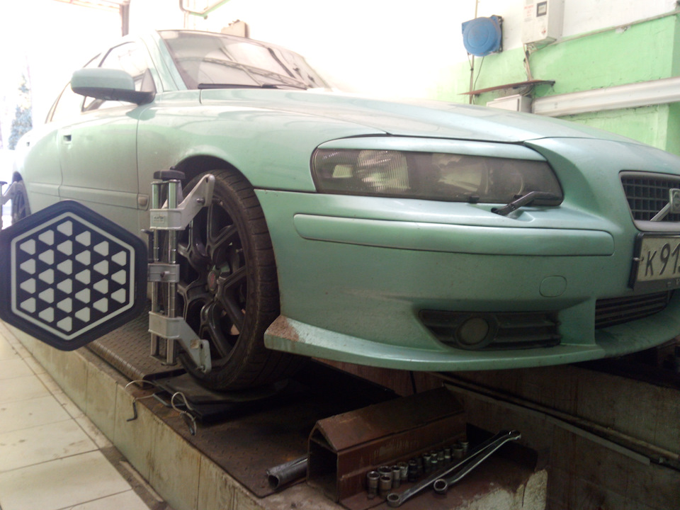 Провел обслуживание подвески — Volvo S60 R, 2,5 л, 2003 года | визит на ...