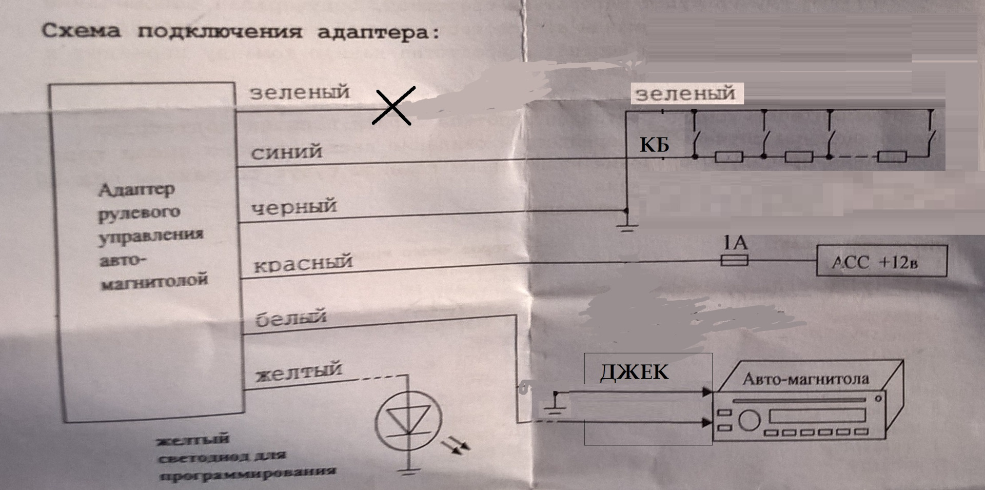 Как подключить адаптер к магнитоле в машине