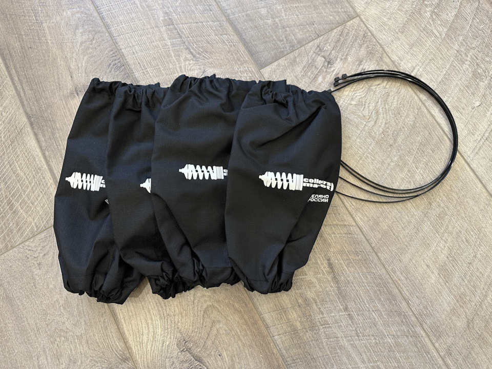 №10. Чехлы на койловеры. — Toyota Chaser (80), 2 л, 1991 года | тюнинг ...