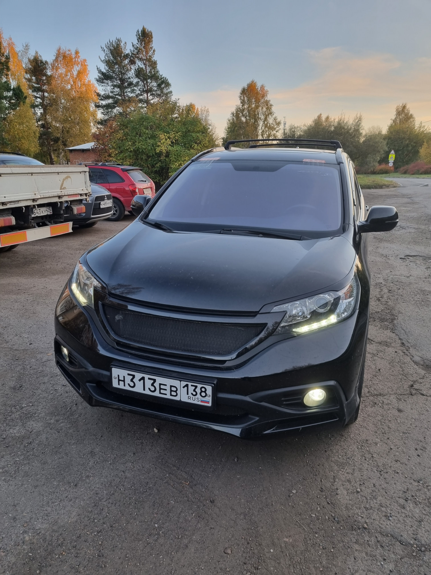 25. Лобовое стекло атермальное. — Honda CR-V (RM), 2,4 л, 2014 года ...