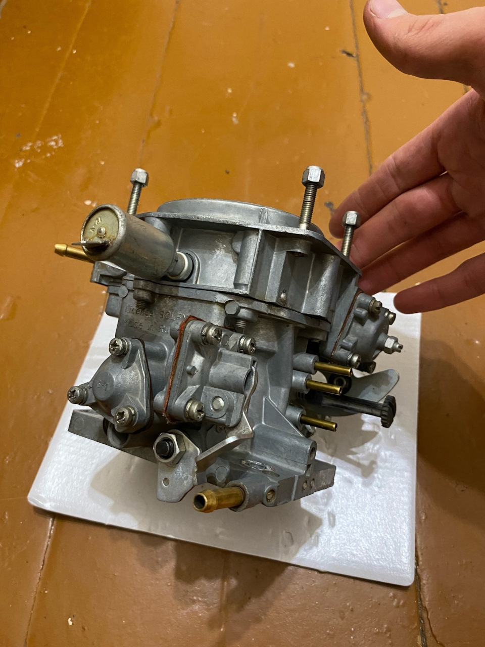 Установка карбюратора Солекс 21073 — Lada 21053, 1,5 л, 2004 года ...