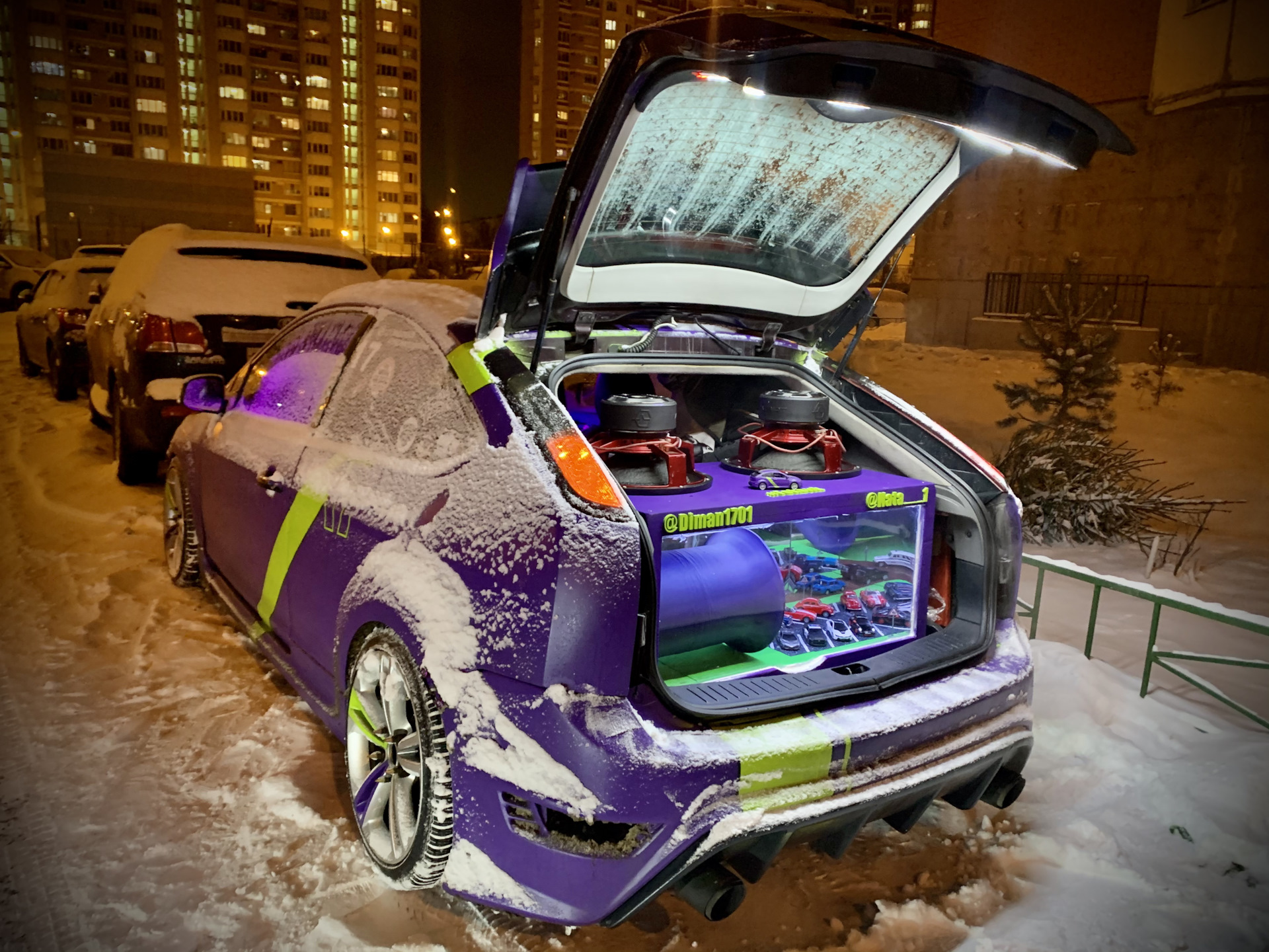 Переделка сабвуфера!:) — Ford Focus II Hatchback, 1,6 л, 2009 года ...