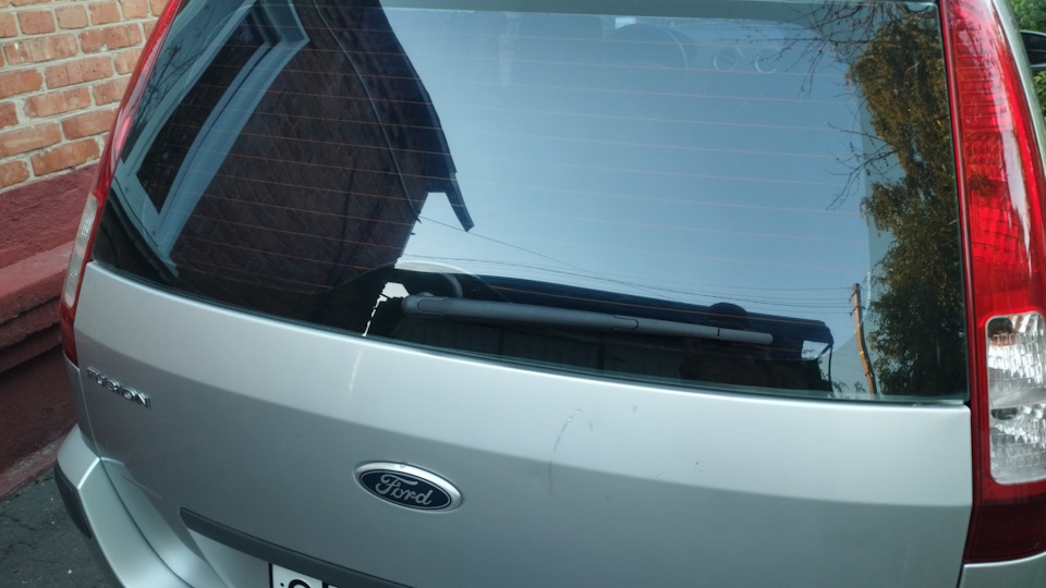 Задний дворник от Астры — Ford Fusion, 1,4 л, 2006 года | аксессуары ...