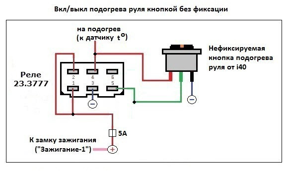 Схема задних птф 2114