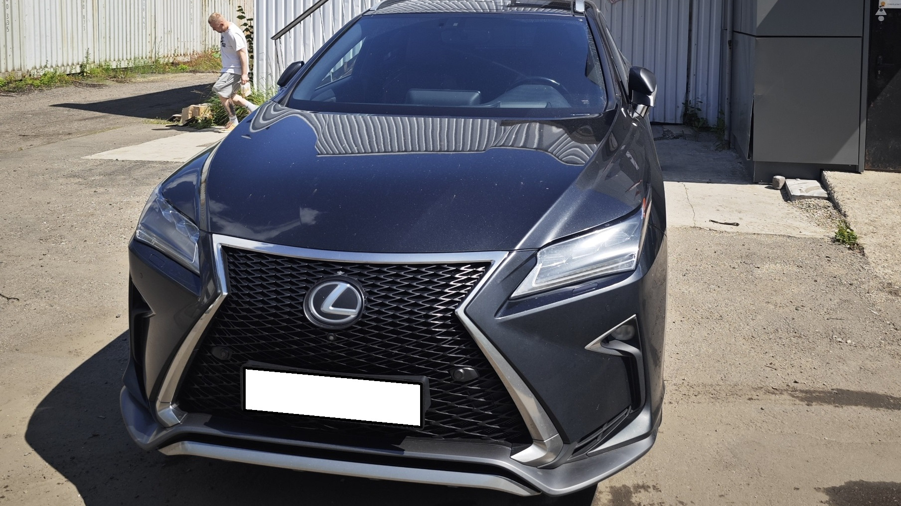 Lexus RX (4G) 3.5 бензиновый 2016 | Черный не Гибрид! на DRIVE2