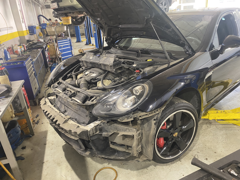 Замена воздушных и салонного фильтра — Porsche Panamera (1G) 970, 4,8 л ...