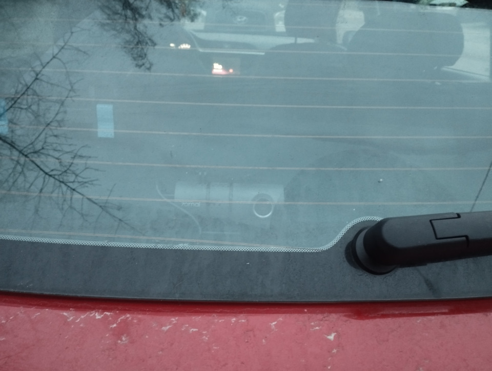 Установка заднего видеорегистратора без протяжки проводов по салону ...