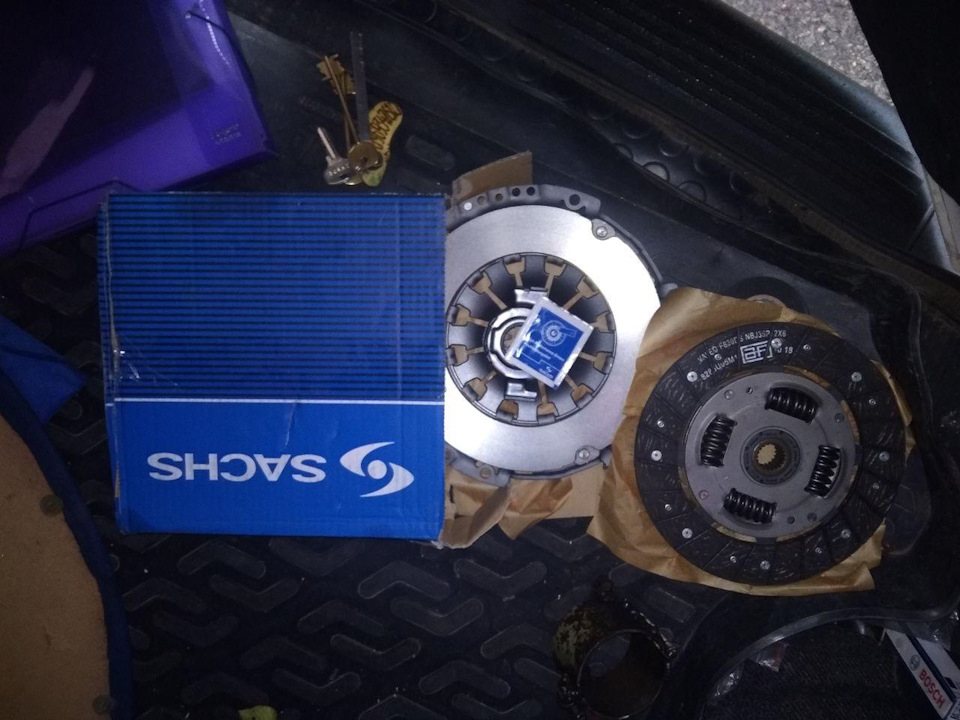 Замена сцепления, подушки двигателя и шаровой — DRIVE2