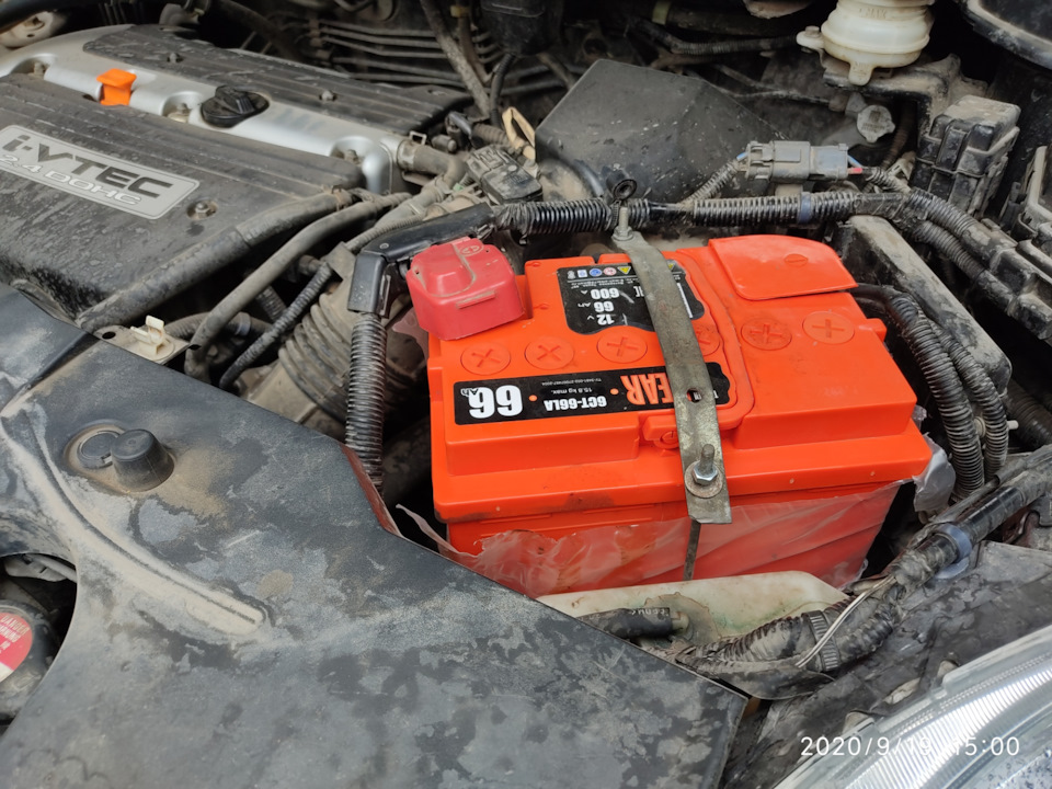 Аккумулятор Tyumen Bear 66 а/ч для CRV 2,4 — Honda CR-V (RE), 2,4 л ...
