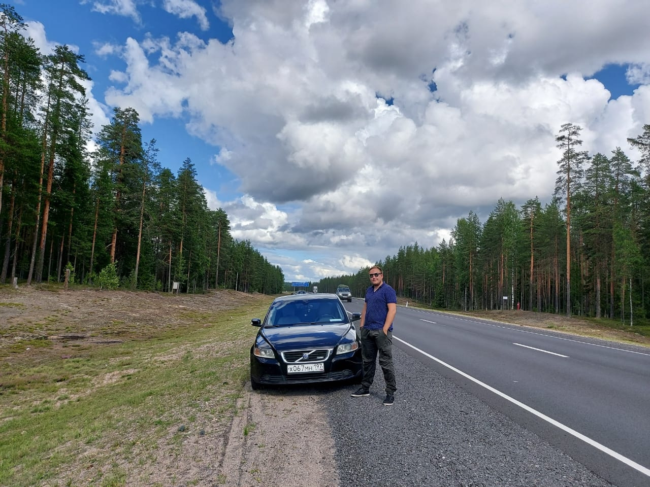 Москва-Петрозаводск) Туда и Обратно😂😎💪 — Volvo S40 (2G), 2,4 л, 2008  года | путешествие | DRIVE2