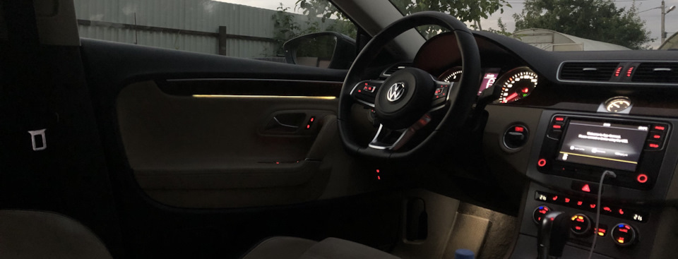 Левая сторона — Volkswagen Passat CC