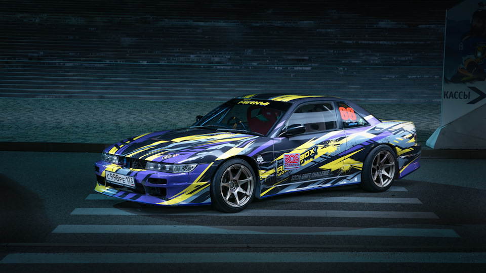 Картина по номерам nissan silvia