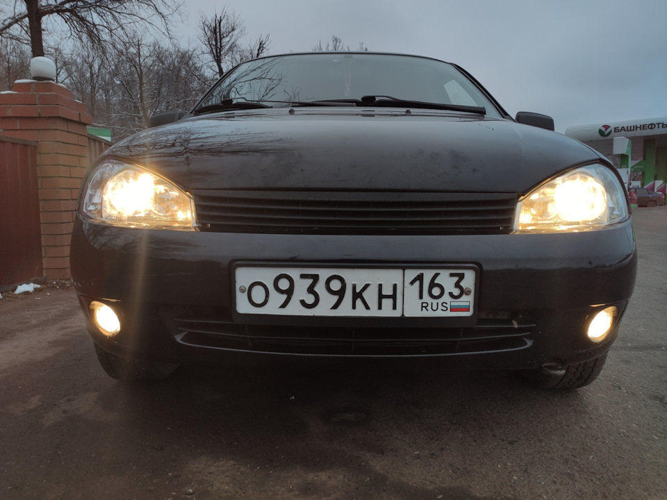 Долгожданный ремонт передка — Lada Калина седан, 1,6 л, 2011 года ...