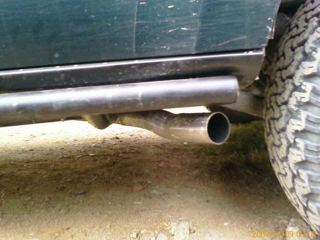 Вопрос про выхлоп на Паджеро — Mitsubishi Pajero (3G), 3,5 л, 1999 года ...