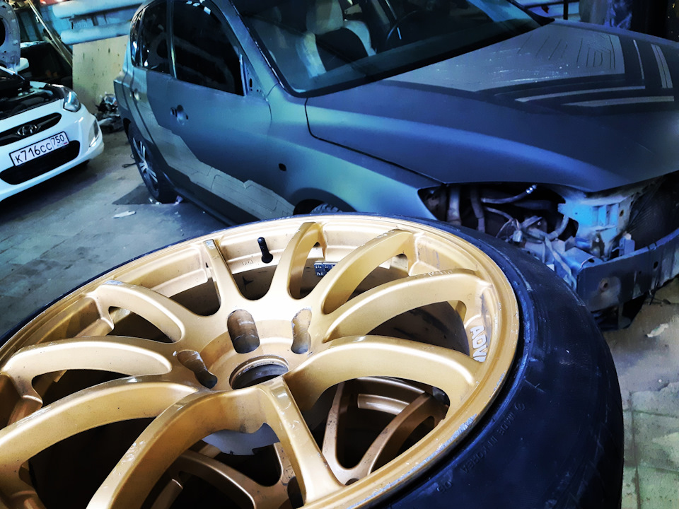 Диски ADVAN на мазду MPS. Студия автозвука Persona Customs — Mazda 3 ...