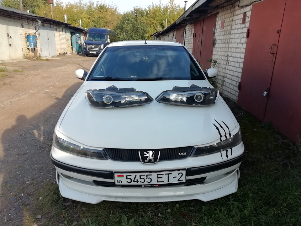 Восстановление прозрачности фар 406 рестайлинг — Peugeot 406, 3 л, 2000 ...