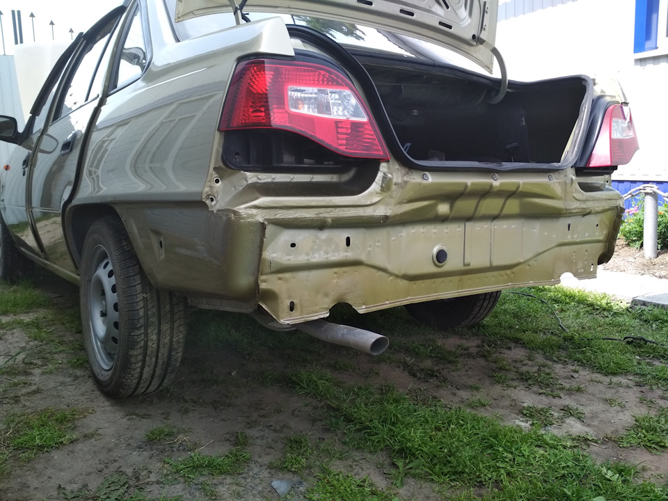 Как снять бампер нексия n150