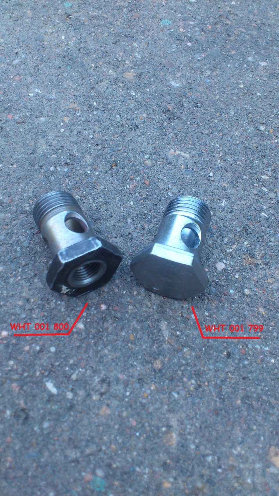 WHT001799 Пустотелый болт VAG | Запчасти на DRIVE2