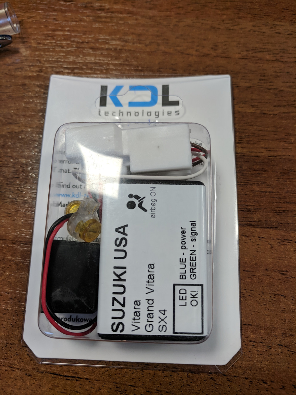 Эмулятор присутвия пассажира — Suzuki Grand Vitara (2G), 2,7 л, 2007 ...