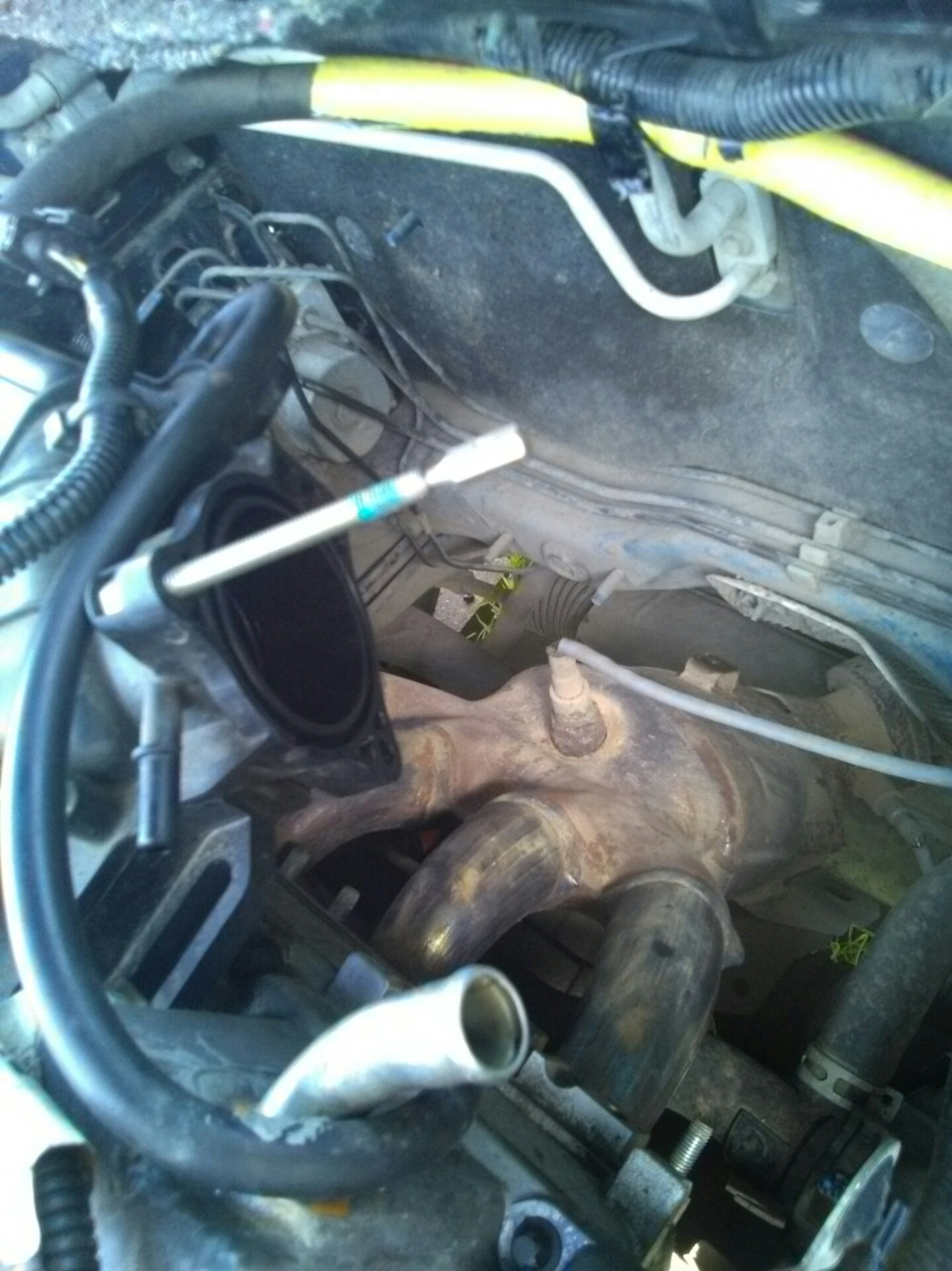 Лада веста замена гофры глушителя без сварки