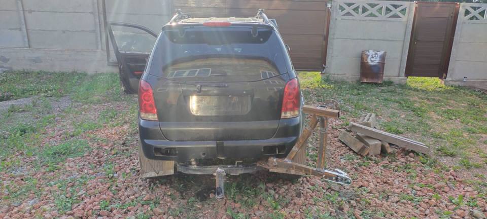 Калитка запаски. Сборка без эстетики и лоска. — SsangYong Rexton (1G ...