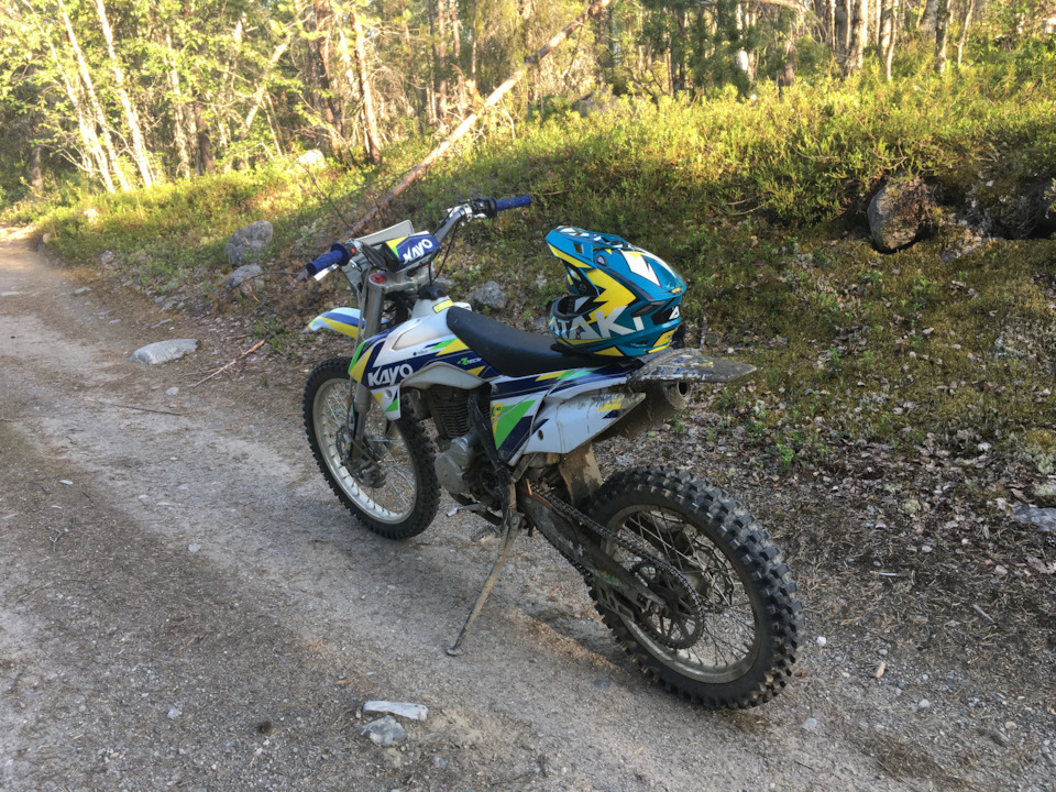 Эти выходные Терраныч отдыхал от чумачечей дороги, а я взяла мот и ...