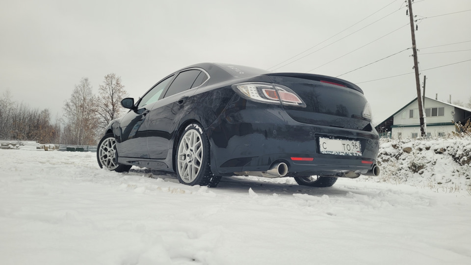 #040 Зимняя резина Dunlop SP Winter Ice 03 225/45/18 — Mazda 6 (2G) GH ...