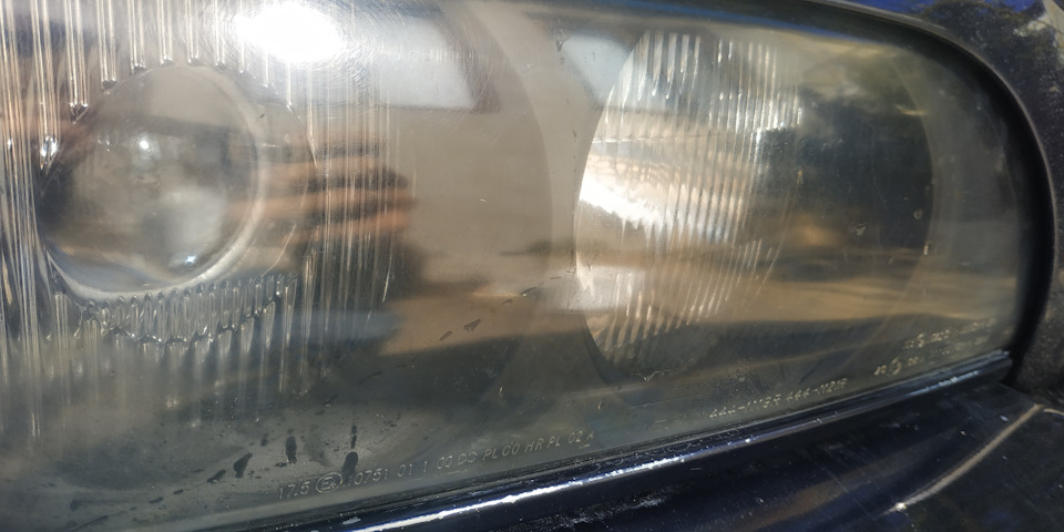 Полировка зубной пастой — BMW 5 series Touring (E39), 2,5 л, 2000 года ...