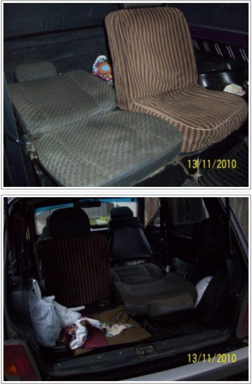 Задние сидения в ниву от Pajero 2 третий ряд ч.1 Пришли с Костромы ...