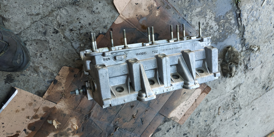 Снятие гбц так как просели седла клапанов — Lada Калина седан, 1,6 л ...