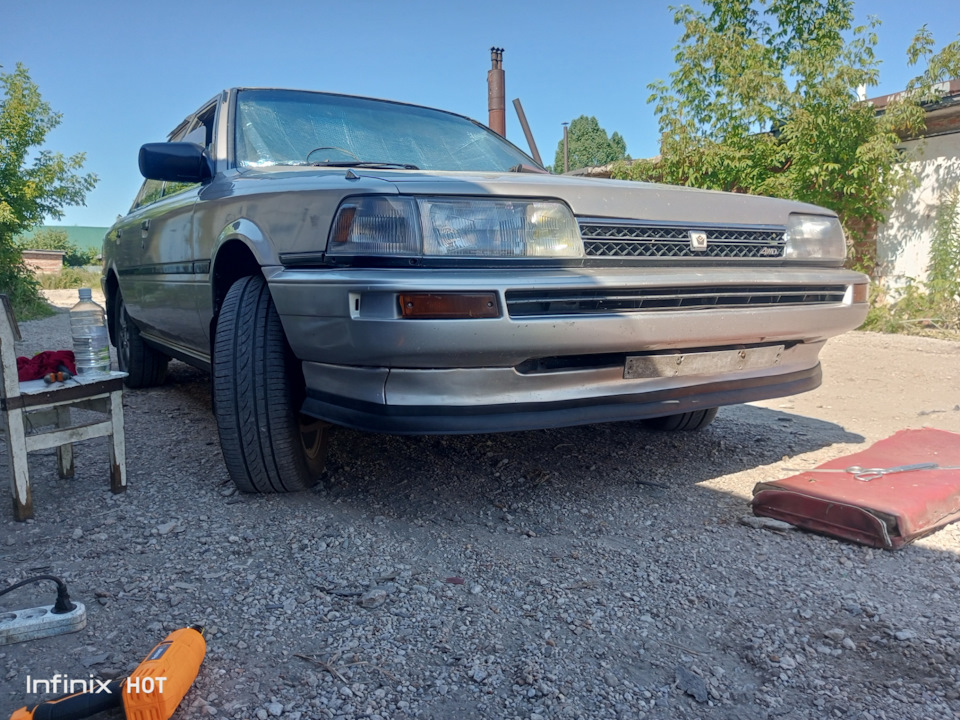 Губа самурай — Toyota Camry (V20), 2 л, 1988 года | тюнинг | DRIVE2