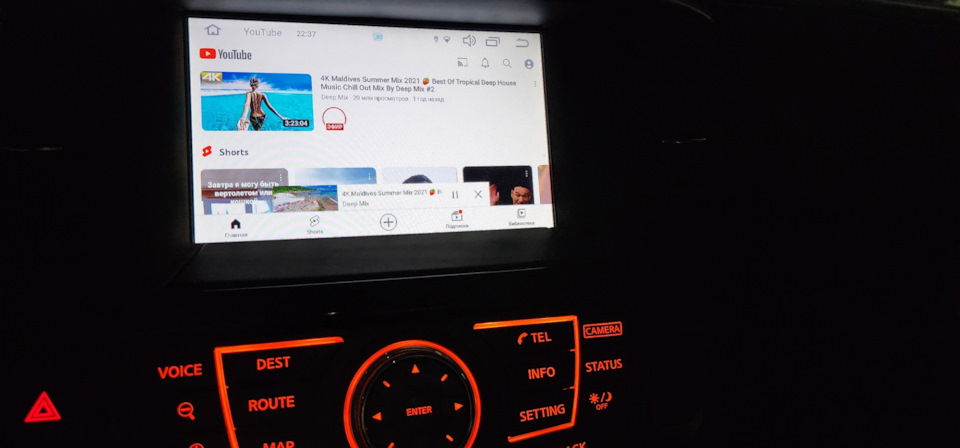 Установил Android приставку в авто. — Nissan Pathfinder (4G), 3,5 л ...