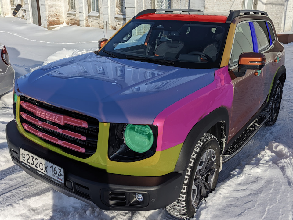 Haval Dargo в антигравийной пленке по самый не балуй :) — Haval Dargo