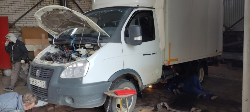 #14. Замена шестерни ГРМ умз 4216 — ГАЗ Газель, 2,9 л, 2011 года ...