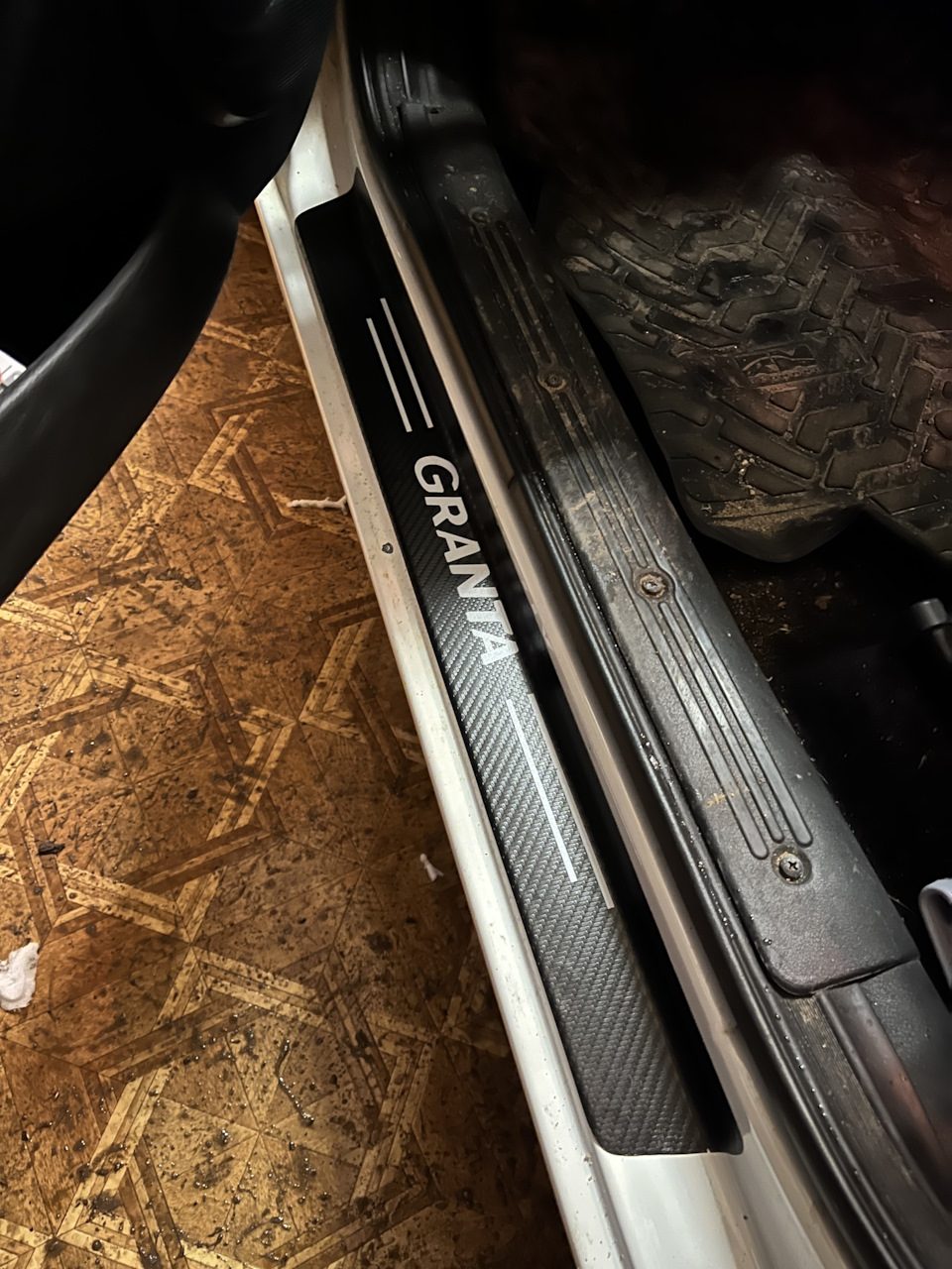 Прилепил, вроде и не плохо — Lada Granta Sport