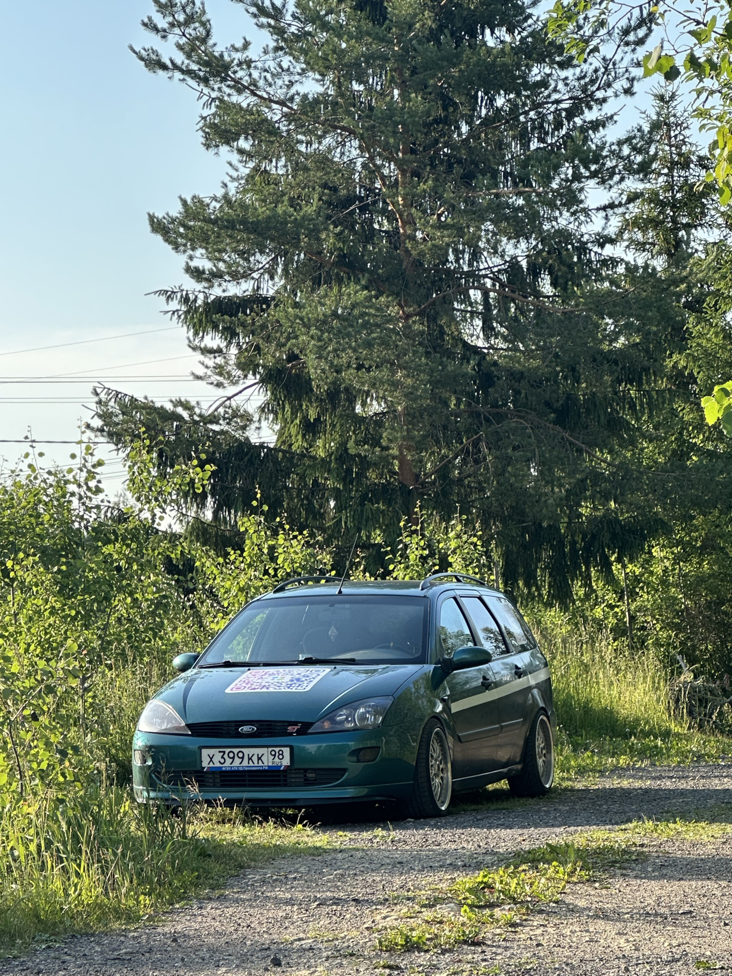 Фото в новых кросах — Ford Focus Wagon I, 1,6 л, 1999 года | фотография ...