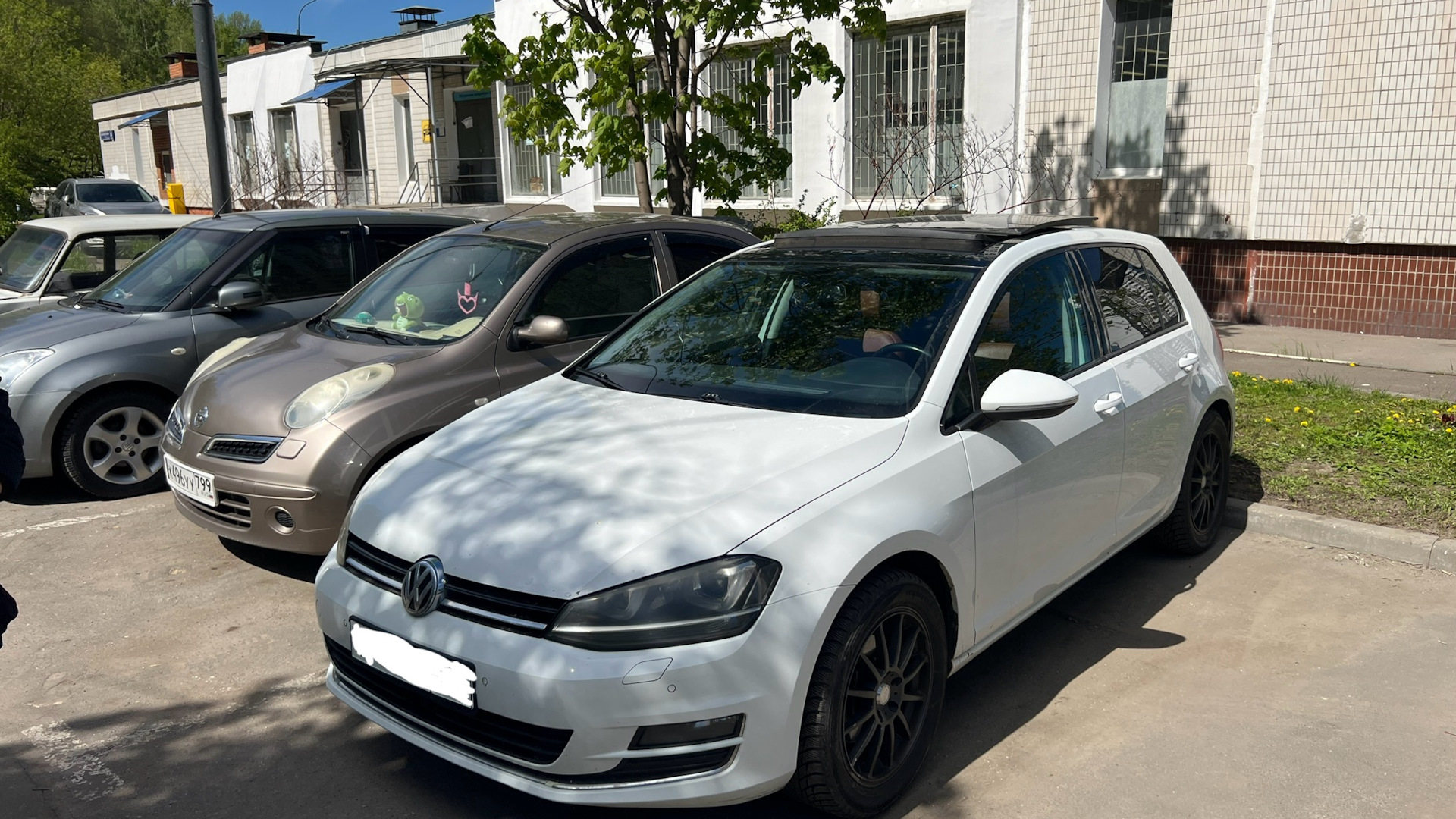 Volkswagen Golf Mk7 1.4 бензиновый 2013 | Белый медведь на DRIVE2