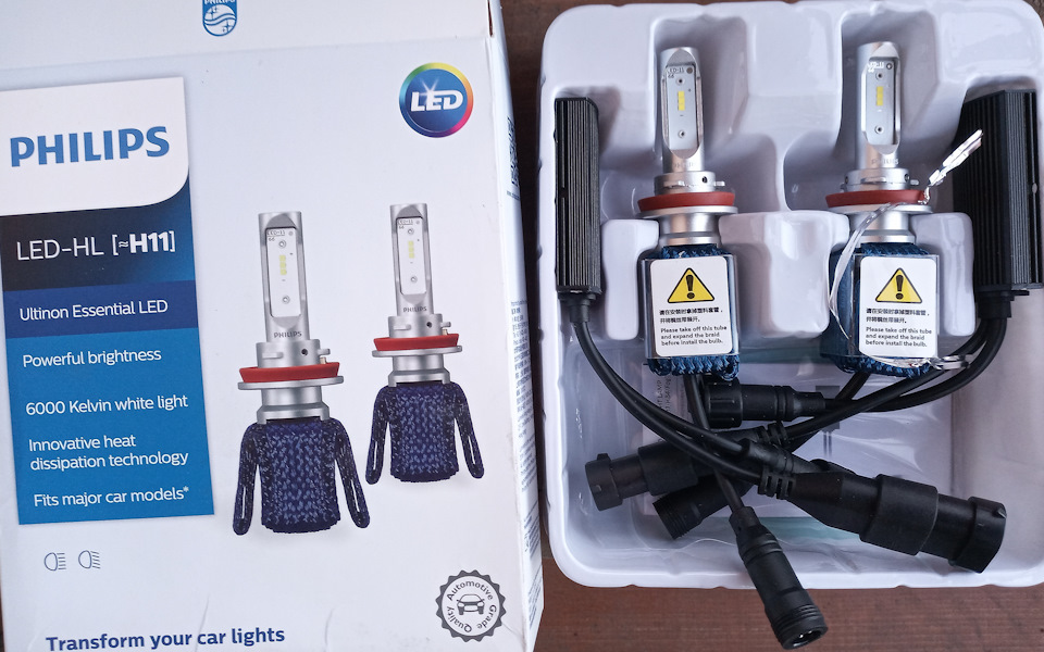 замена галогенок в противотуманках на LED — Mitsubishi Eclipse Cross, 1 ...