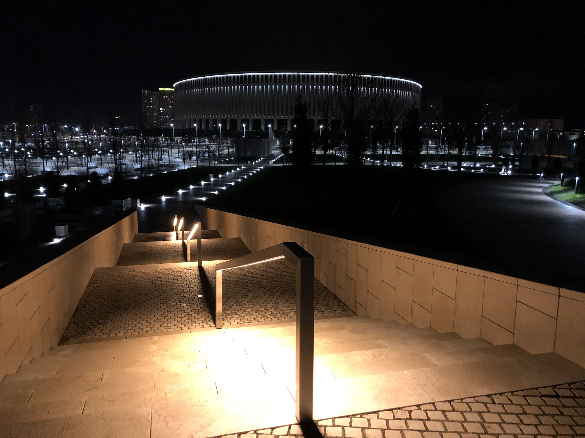 Ночной стадион Краснодар 2020